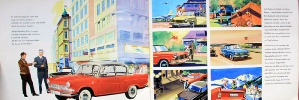Lloyd Arabella Modelprogram 1960 Carbrochure (10004)